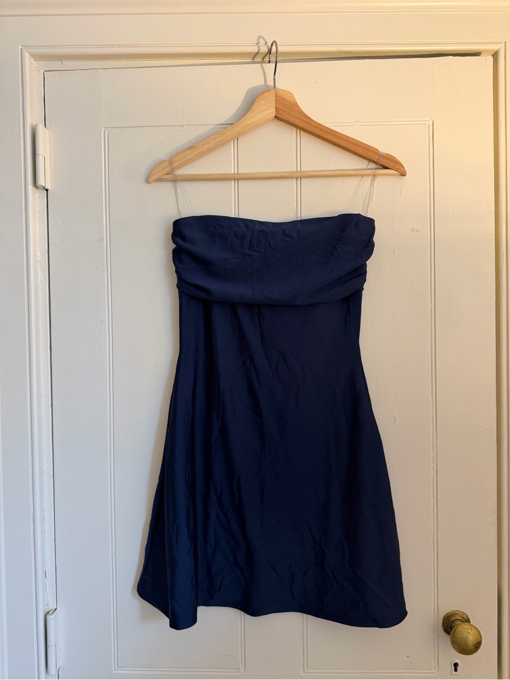 Windsor Strapless Navy Dress